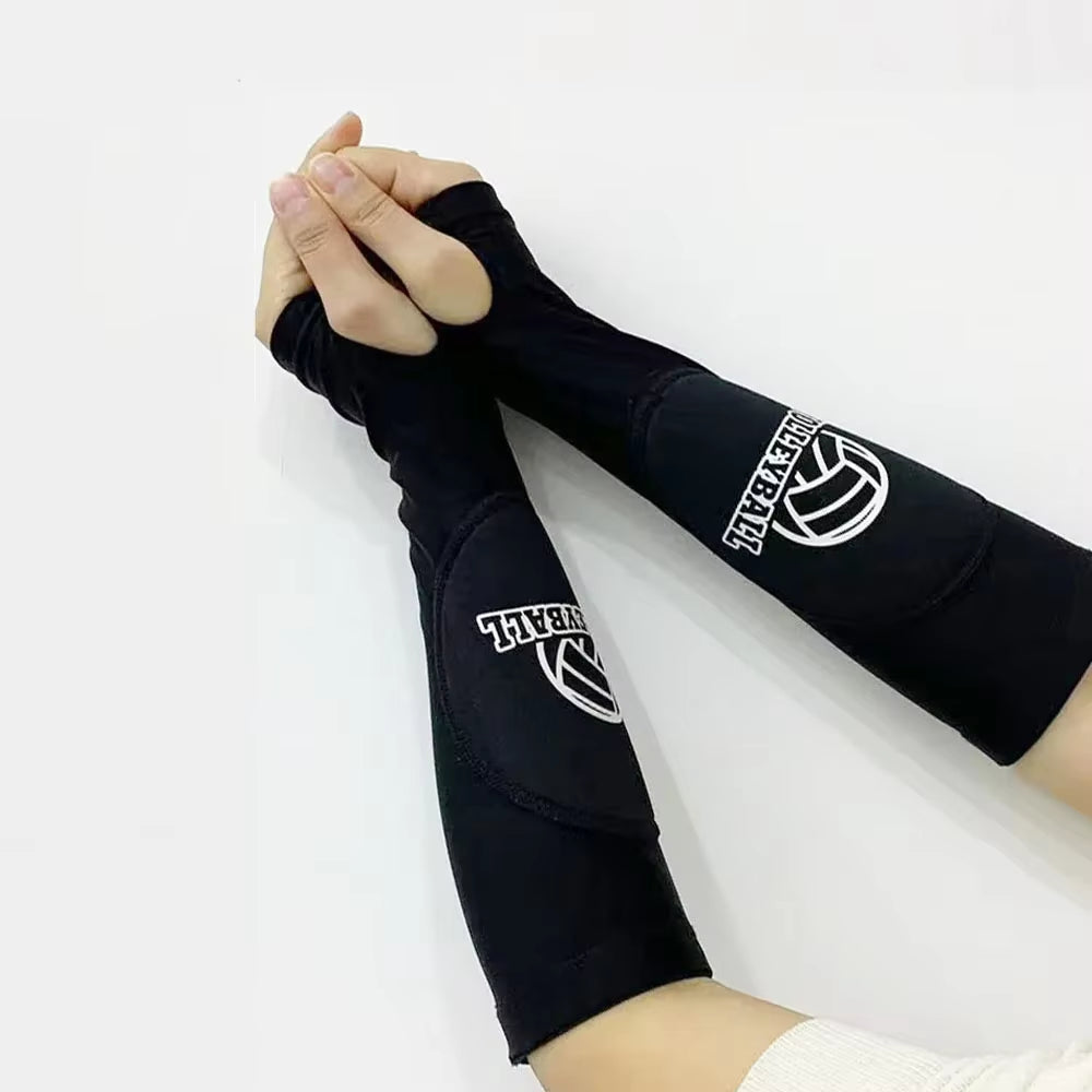 Sport Arm Guard Volleyball Arm Sleeve Gloves Forearm Compression Test Training Basketball Wrist Support Brace Protector