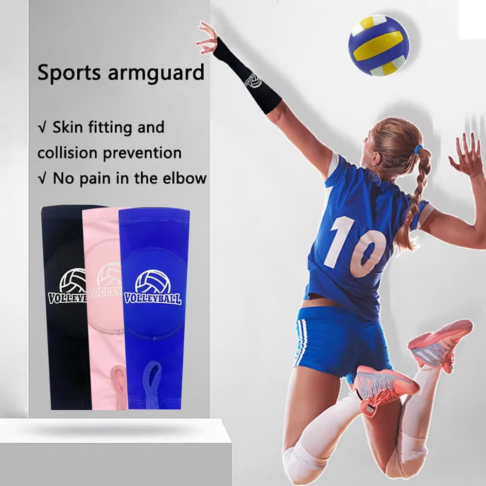 Sport Arm Guard Volleyball Arm Sleeve Gloves Forearm Compression Test Training Basketball Wrist Support Brace Protector